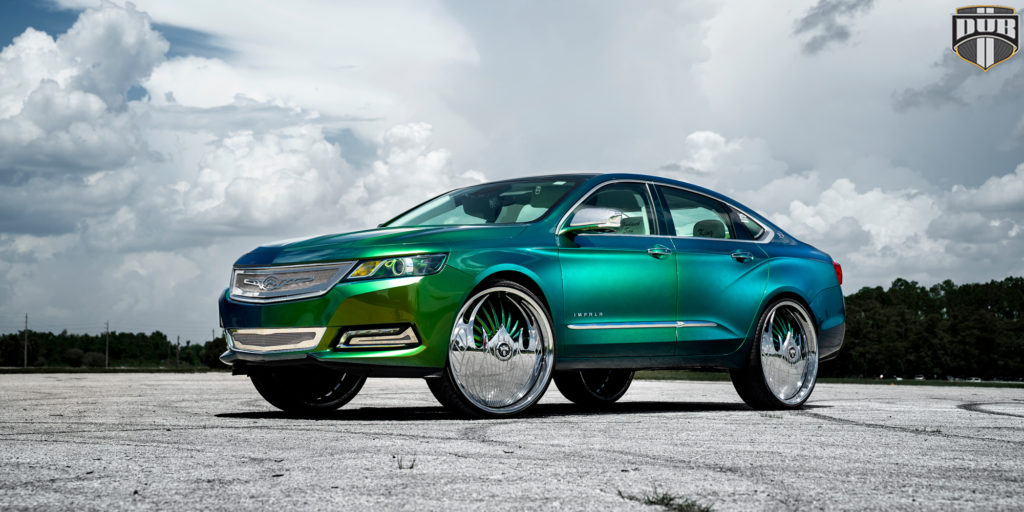 Chevrolet Impala with DUB S611-Vape Wheels