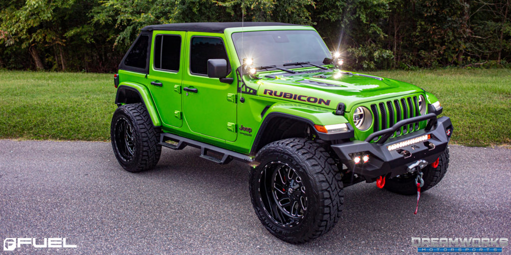 Jeep Wrangler Rubicon Fuel Triton - D581 Rims