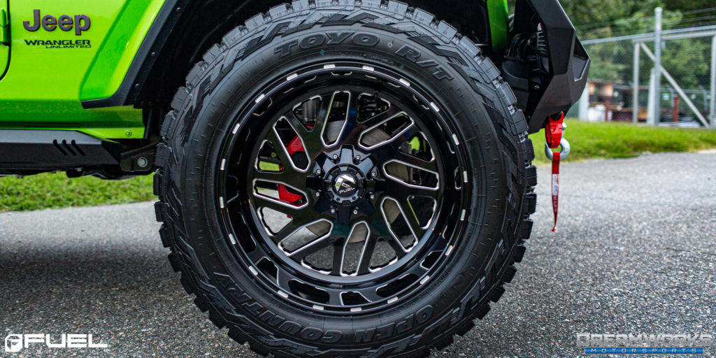 Jeep Wrangler Rubicon Fuel Triton - D581 Rims