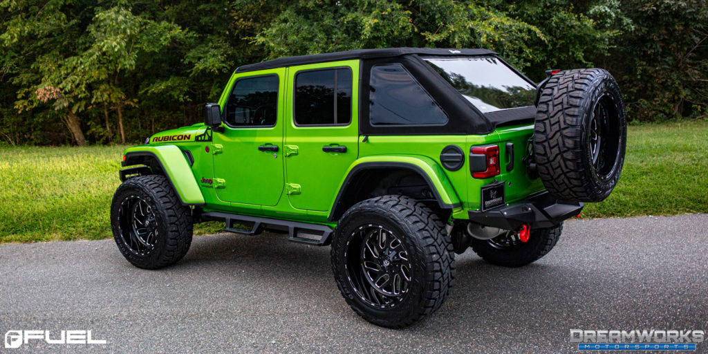 Jeep Wrangler Rubicon Fuel Triton - D581 Rims