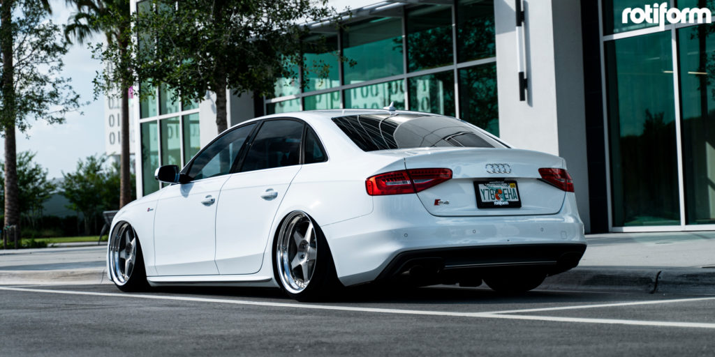 Audi S4 with Rotiform ROC rims