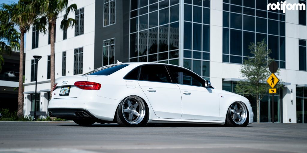 Audi S4 with Rotiform ROC rims