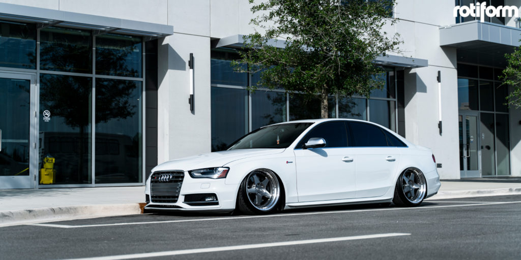 Audi S4 with Rotiform ROC rims