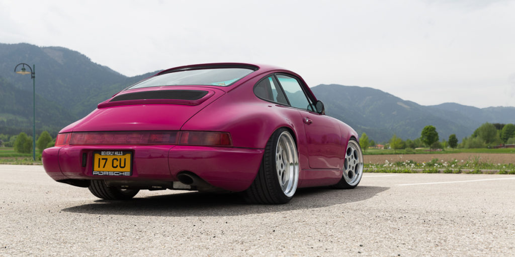 964 Porsche 911 Carrera with Rotiform STR wheels