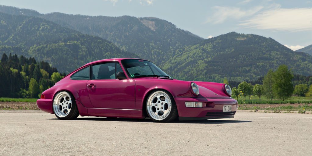 964 Porsche 911 Carrera with Rotiform STR wheels