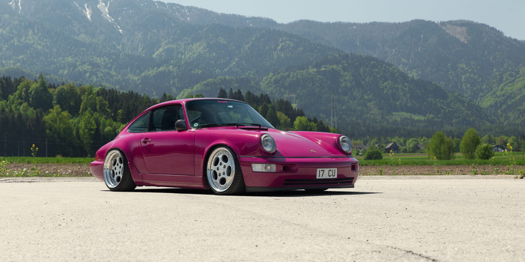 964 Porsche 911 Carrera with Rotiform STR wheels