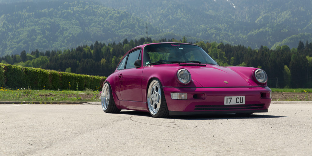 964 Porsche 911 Carrera with Rotiform STR wheels