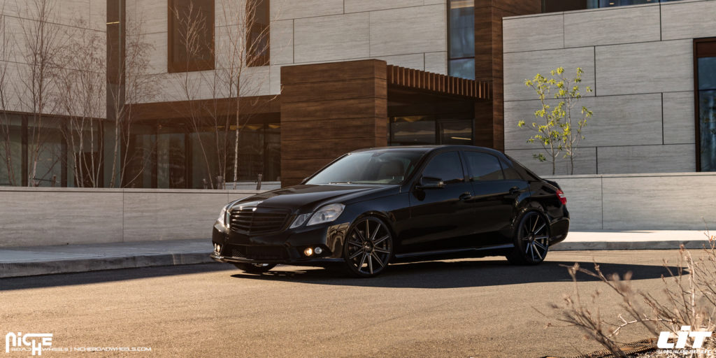 Mercedes-Benz E350 with Niche Tifosi – M243 wheels