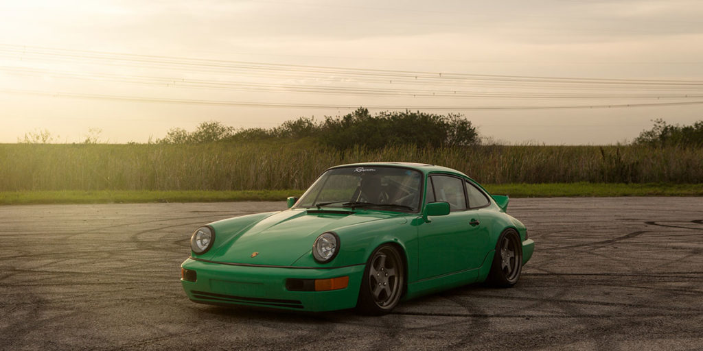 964 Porsche 911 Carrera with Rotiform TMB rims