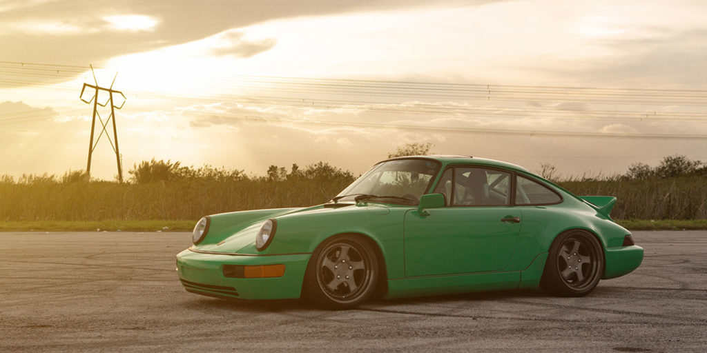 964 Porsche 911 Carrera with Rotiform TMB rims