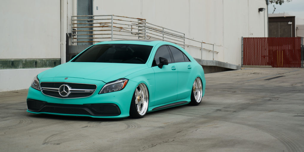 Mercedes-Benz CLS63 AMG with Rotiform WRO Wheels