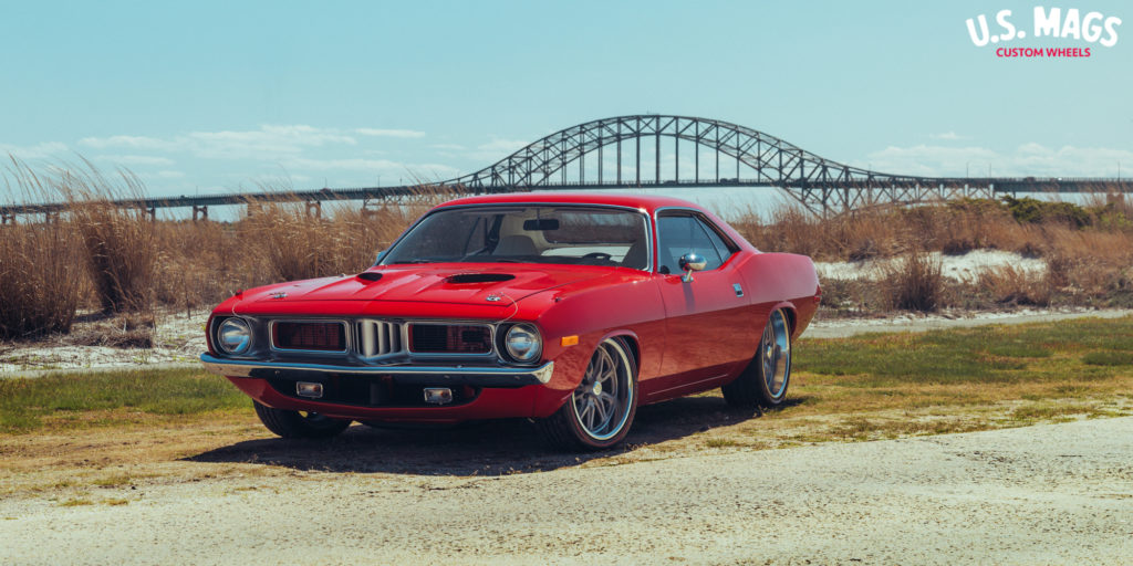 Plymouth Barracuda with US Mags Rambler – U111 Wheels