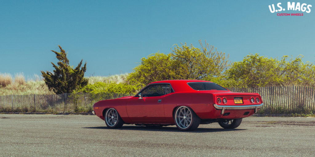 Plymouth Barracuda with US Mags Rambler – U111 Wheels