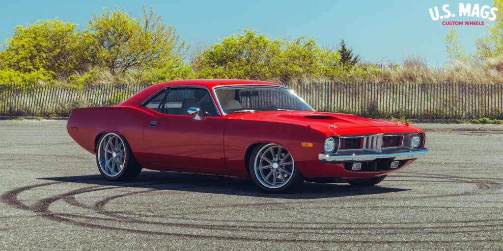 Plymouth Barracuda with US Mags Rambler – U111 Wheels