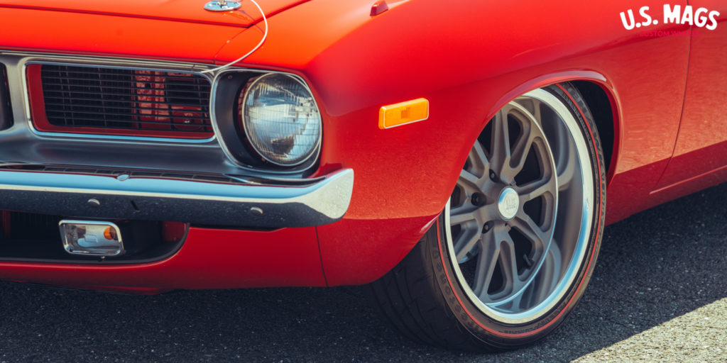 Plymouth Barracuda with US Mags Rambler – U111 Wheels