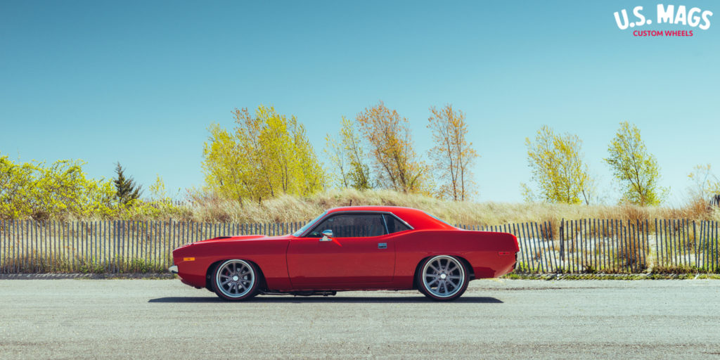 Plymouth Barracuda with US Mags Rambler – U111 Wheels