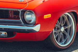 Plymouth Barracuda with US Mags Rambler – U111 Wheels