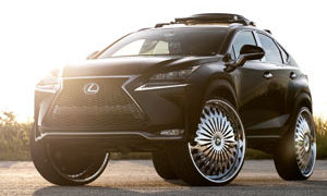 Lexus NX200t with DUB Spinners Euphoric – S827 Wheels