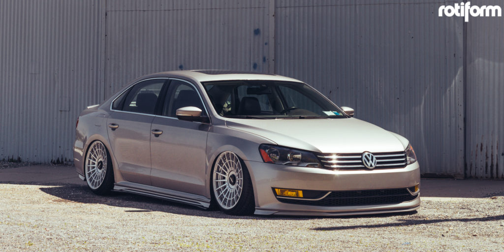 Volkswagen Passat with LAS-R wheels