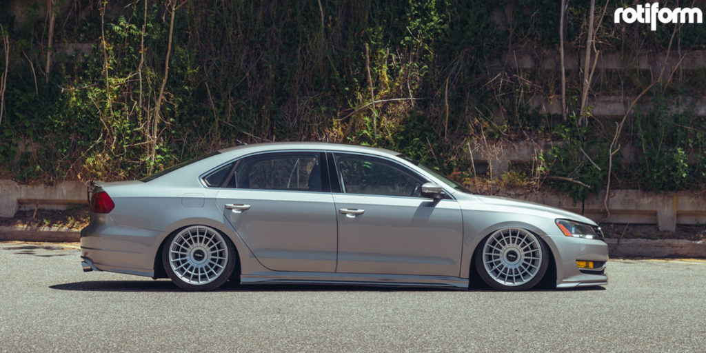 Volkswagen Passat with LAS-R wheels