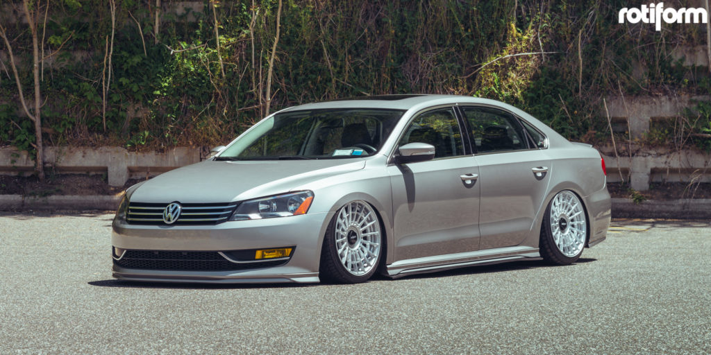 Volkswagen Passat with LAS-R wheels