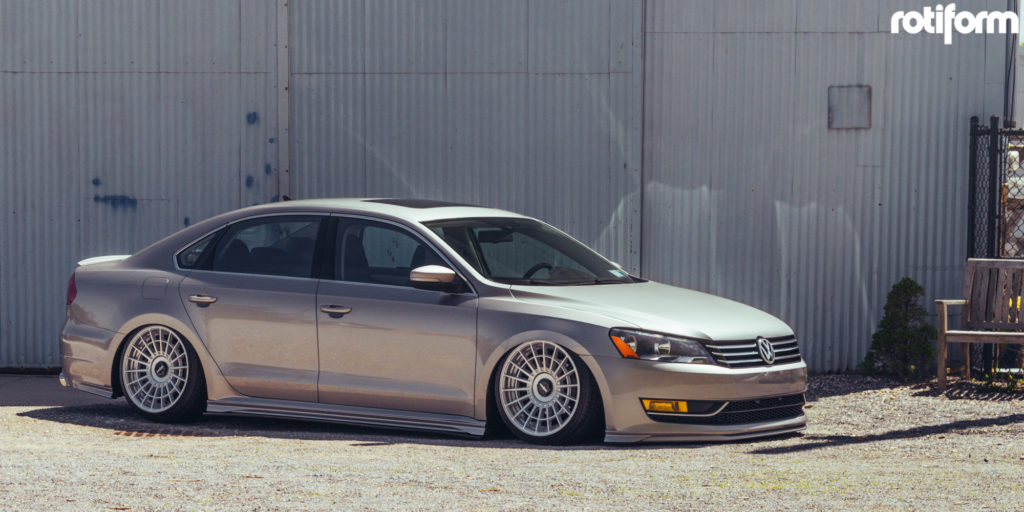 Volkswagen Passat with LAS-R wheels