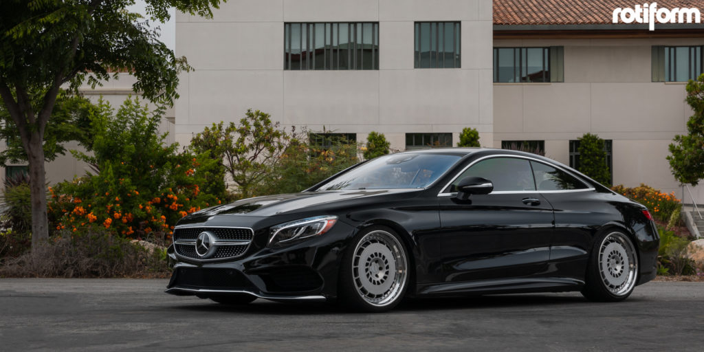 Mercedes-Benz S550 Coupe with Rotiform CCV Wheels