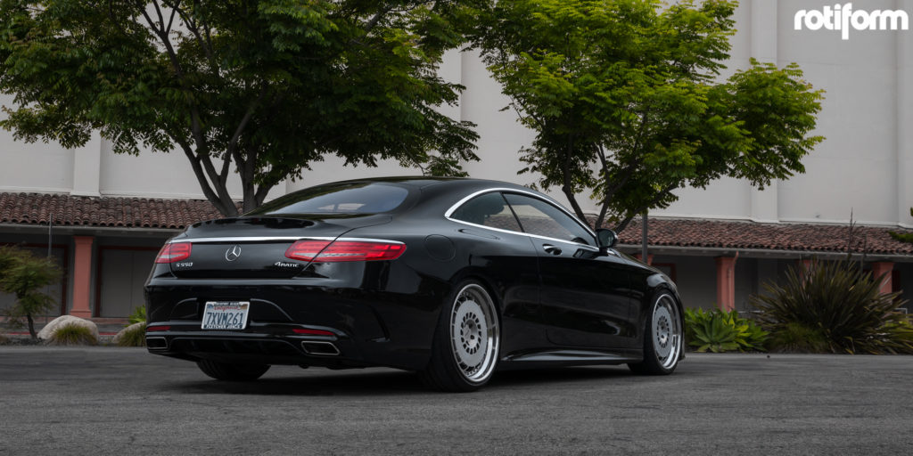 Mercedes-Benz S550 Coupe with Rotiform CCV Wheels