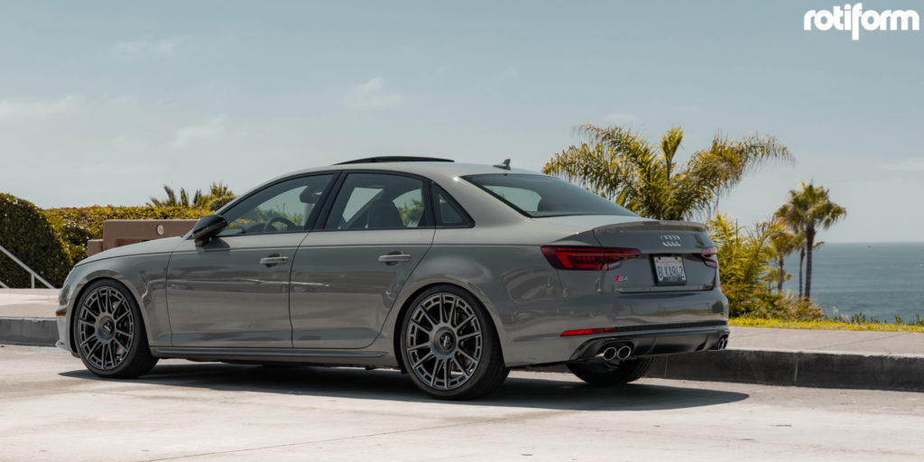 Audi S4 Rotiform OZR wheels