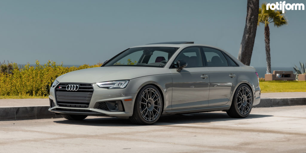 Audi S4 Rotiform OZR wheels