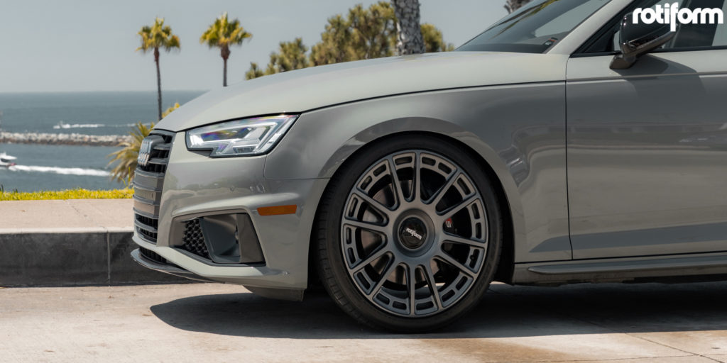 Audi S4 Rotiform OZR wheels