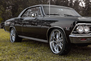 Chevrolet Chevelle SS with US Mags Bullet – U131 Wheels