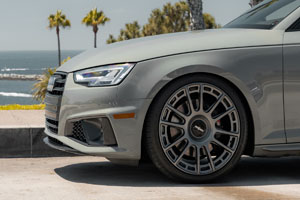 Audi S4 Rotiform OZR wheels