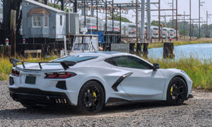 C8 Chevrolet Corvette with Rotiform KPS Wheels
