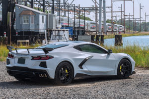 C8 Chevrolet Corvette with Rotiform KPS Wheels