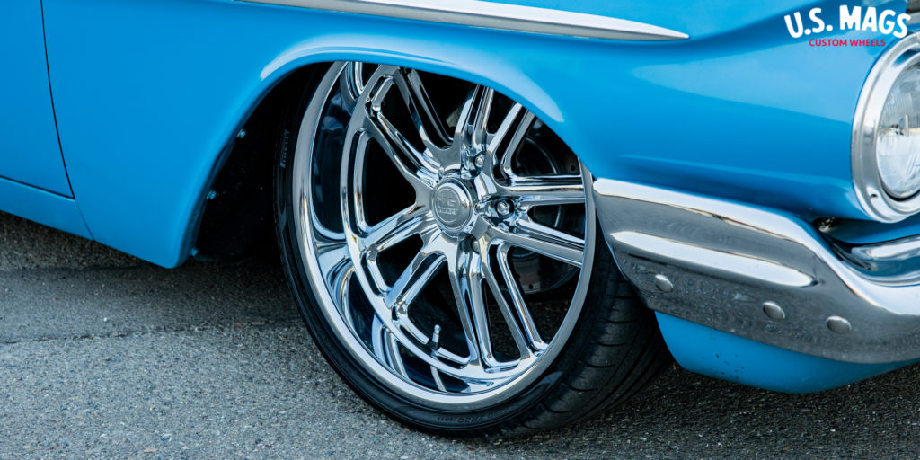 1961 Chevrolet Impala with US Mags Bullet – U131 Wheels