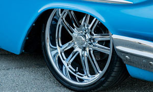 1961 Chevrolet Impala with US Mags Bullet – U131 Wheels