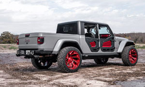 Jeep Gladiator with Fuel Reaction – D754 Wheels