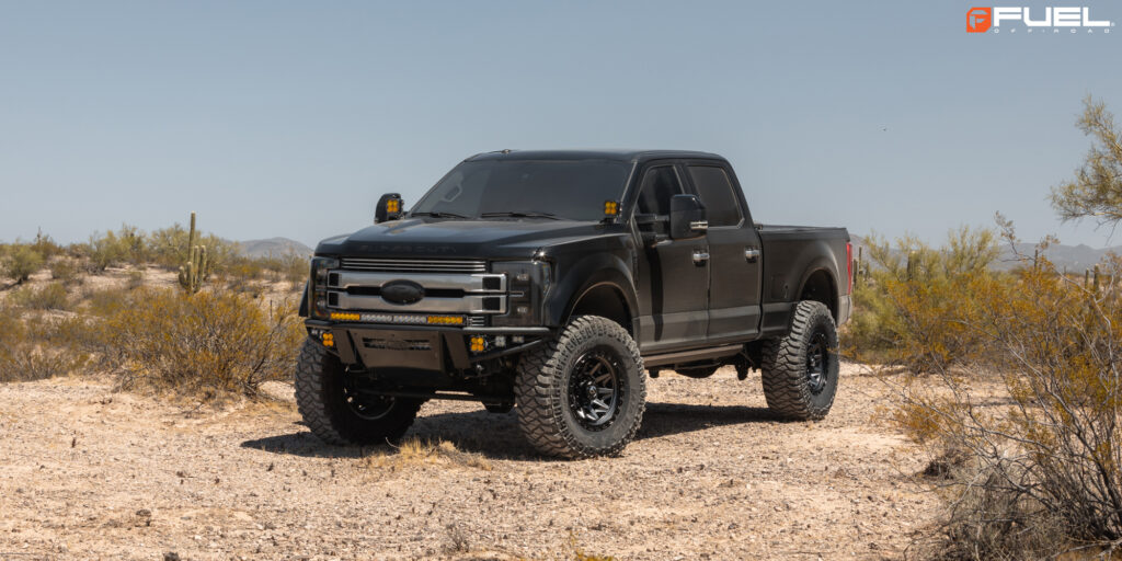 Ford F-250 Super Duty with Fuel Covert - D716 Wheels