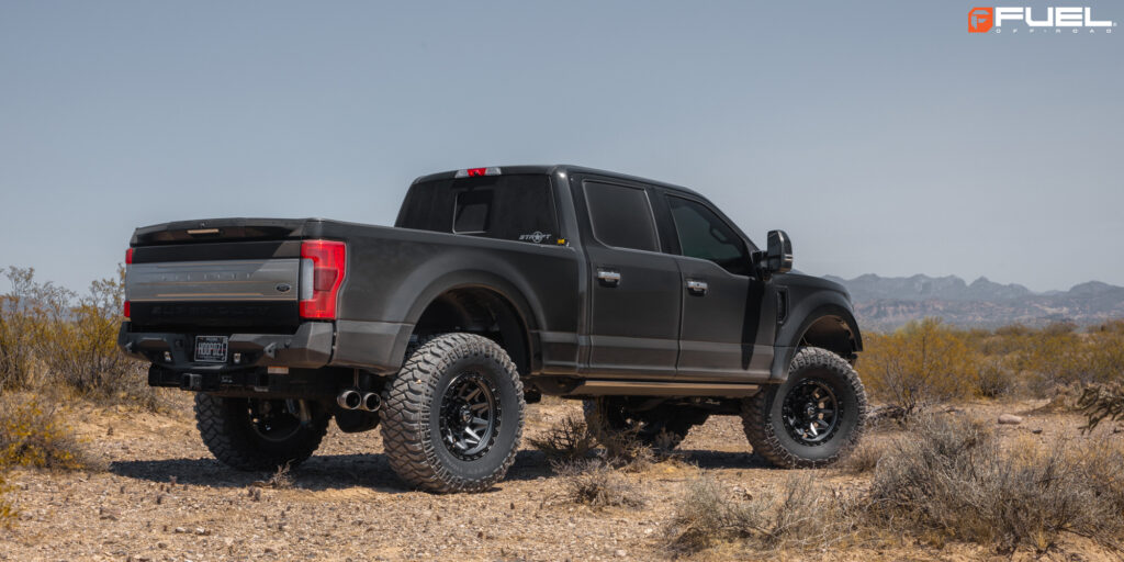 Ford F-250 Super Duty with Fuel Covert - D716 Wheels