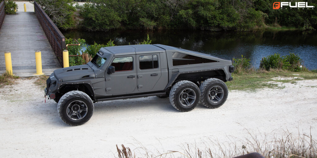 Jeep Gladiator Apocalypse G 6x6 with Fuel SFJ -D764 Rims