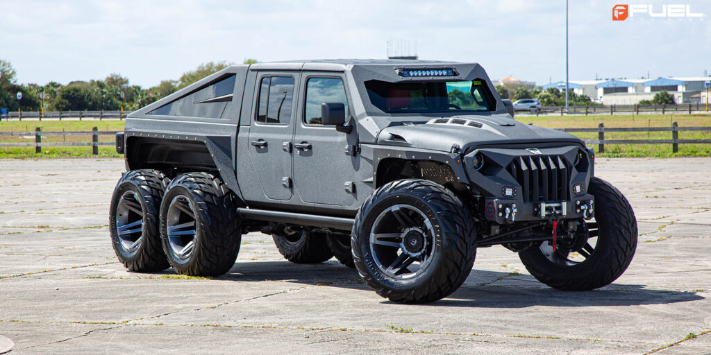 Jeep Gladiator Apocalypse G 6x6 with Fuel SFJ -D764 Rims