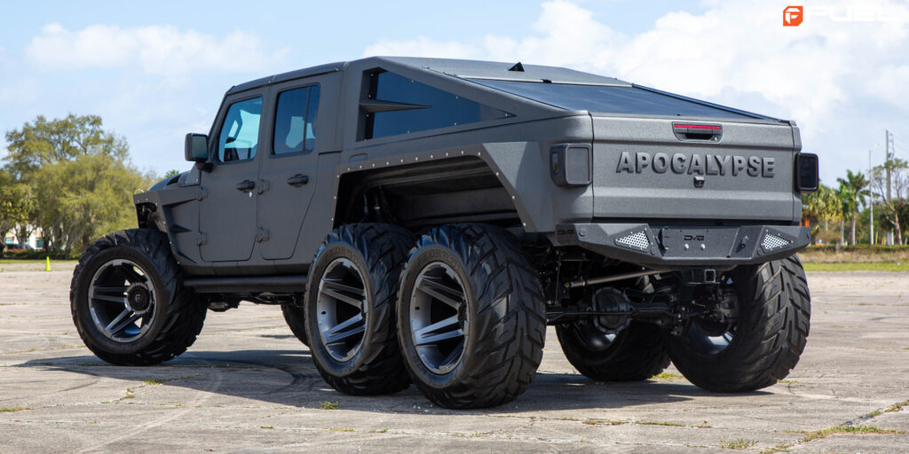 Jeep Gladiator Apocalypse G 6x6 with Fuel SFJ -D764 Rims