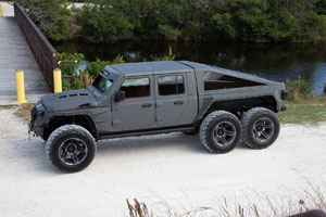 Jeep Gladiator Apocalypse G 6x6 with Fuel SFJ -D764 Rims