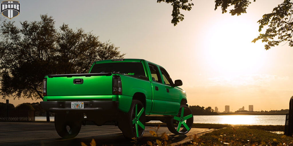 Chevrolet Silverado with DUB Baller - S116 Wheels