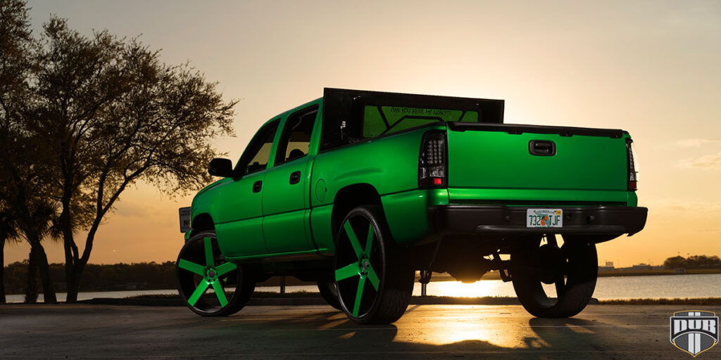 Chevrolet Silverado with DUB Baller - S116 Wheels