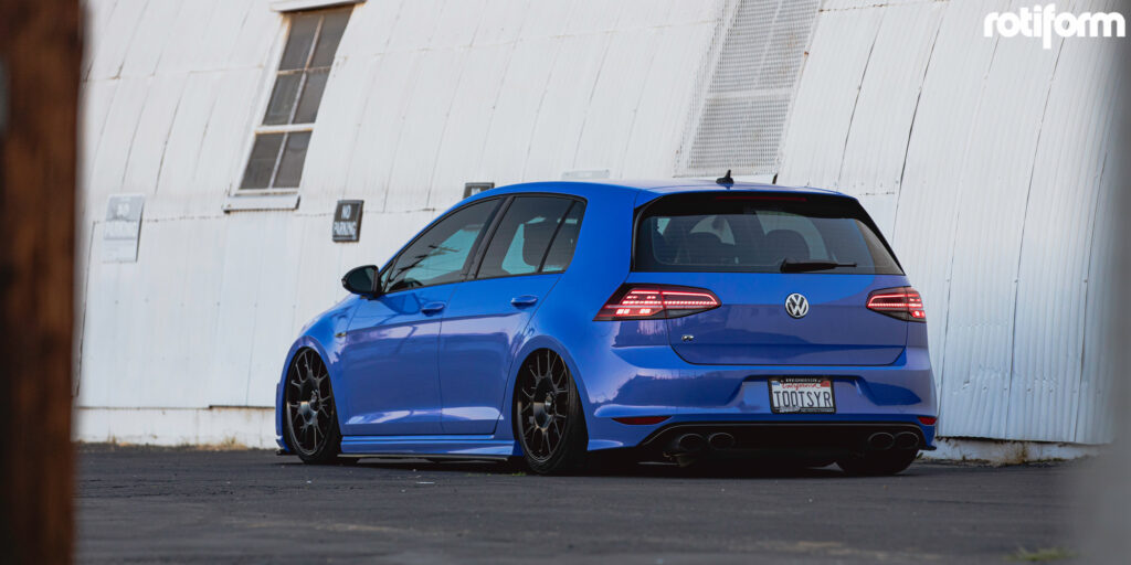 Volkswagen Golf R with TUF-R Wheels and Nitto Invo Tires