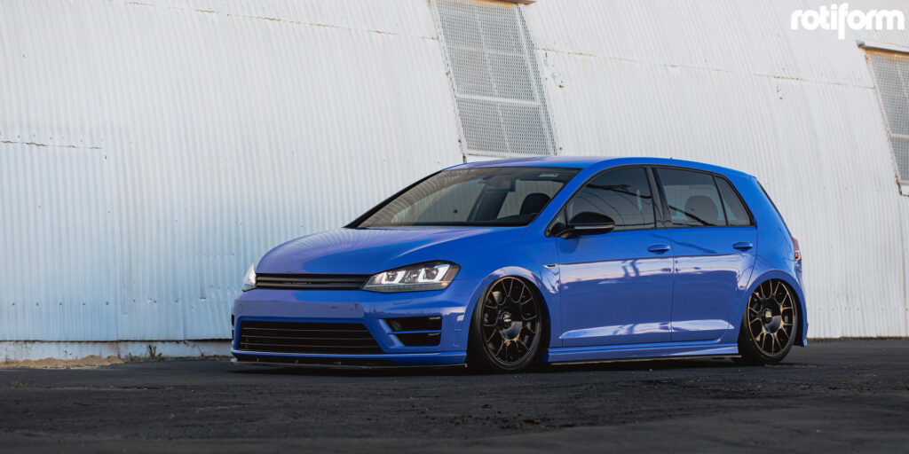 Volkswagen Golf R with TUF-R Wheels and Nitto Invo Tires