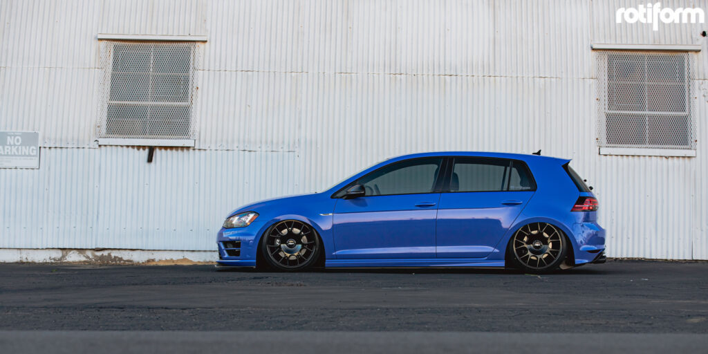 Volkswagen Golf R with TUF-R Wheels and Nitto Invo Tires