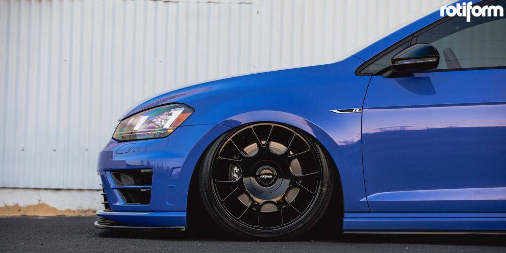 This VW Golf R on Rotiform Wheels is Low ‘n’ full of Go!